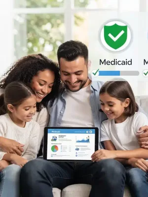 Family researching 2026 Medicaid and Marketplace healthcare options