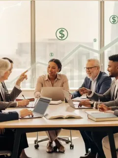 Adults engaged in continuing education, symbolizing the federal tax incentive for lifelong learning.
