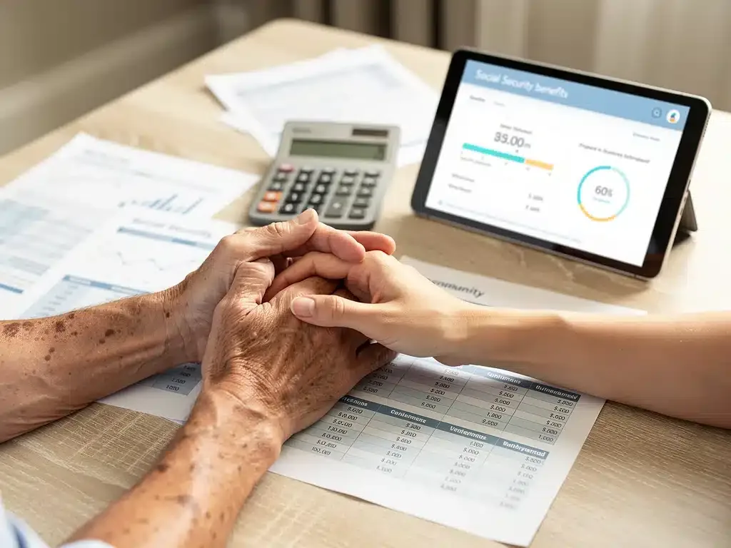 Intergenerational hands planning Social Security benefits
