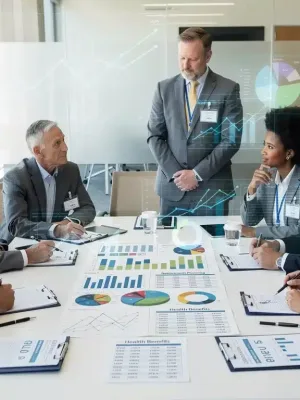 Federal employees discussing 2026 health and retirement benefit enhancements