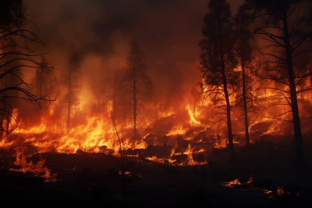 California–Oregon wildfire evacuations 2025
