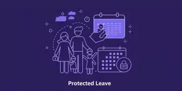 Family benefiting from protected leave under 2026 FMLA updates, showing security and support.